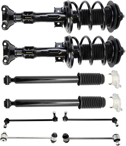 TRQ Front and Rear Suspension Kit Compatible with 14-19 Chevrolet Impala in Saudi Arabia