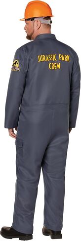 Spirit Halloween Jurassic Park Adult Crew Jumpsuit Costume | Officially licensed in Saudi Arabia