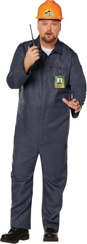Spirit Halloween Jurassic Park Adult Crew Jumpsuit Costume | Officially licensed in Saudi Arabia