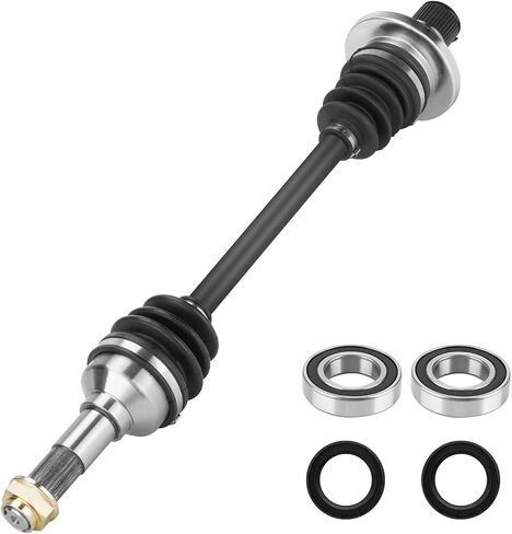 الخلفية الأمامية اليسرى واليمين ATV CV Axles Axles Sheaft Servelize to Yamaha Rhino 700 2008 2008 2010 2011 2013 2013 - مجموعة كاملة in Saudi Arabia