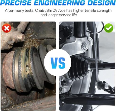 الخلفية الأمامية اليسرى واليمين ATV CV Axles Axles Sheaft Servelize to Yamaha Rhino 700 2008 2008 2010 2011 2013 2013 - مجموعة كاملة in Saudi Arabia