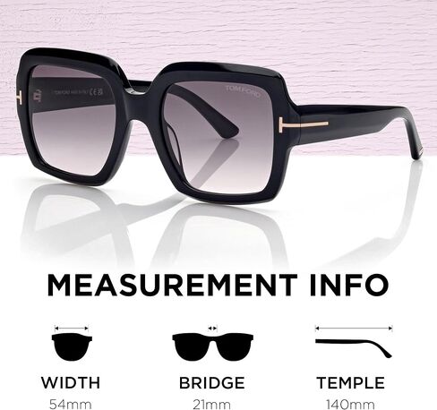 Tom Ford FT1082 KAYA Square Shape Sunglasses With Luxury Eyewear Kit in Saudi Arabia