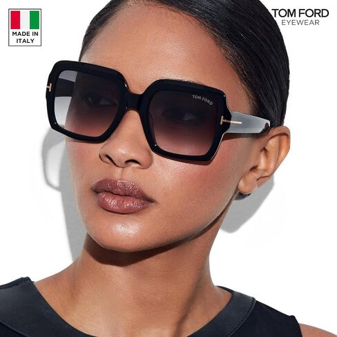 Tom Ford FT1082 KAYA Square Shape Sunglasses With Luxury Eyewear Kit in Saudi Arabia