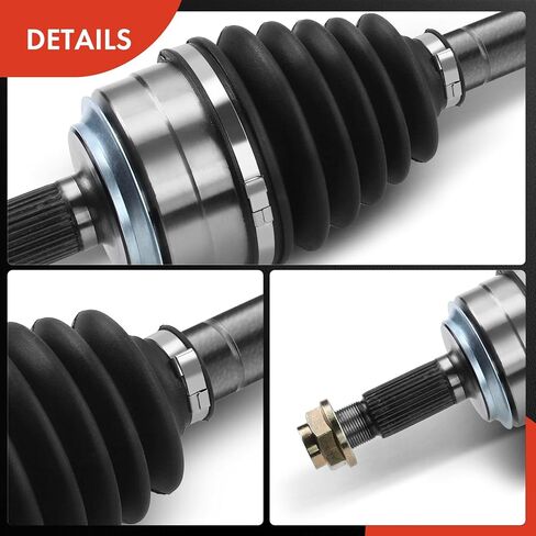 A-Premium CV Axle Shaft Assembly Compatible with Honda Accord 2008 2009 2010 2011 2012, V6 3.5L, Automatic Transmission, Front Right Passenger Side in Saudi Arabia