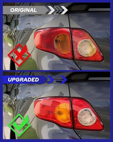 مجموعة مصابيح خلفية Toyota Corolla من AUTOONE، مجموعة مصابيح الذيل تناسب 2009-2010 Corolla Rear Factory OEM Passeger Side، بدون مصابيح in Saudi Arabia