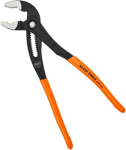 Klein Tools D50510B Pump Pliers, Klaw Quick-Adjust, Curved Jaw, Hardened Teeth for Maximum Torque, 10-Inch in Saudi Arabia