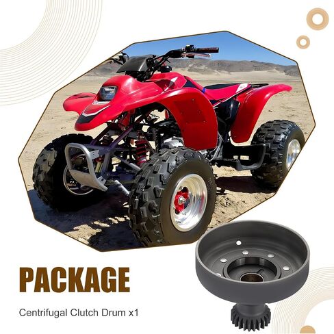 طبلة قابض الطرد المركزي لهوندا TRX200 TRX200D Recon 250 TRX250TE TM TRX250EX TRX250X 1990-2023 22500-HM8-A40 22500-HS0-A00 in Saudi Arabia