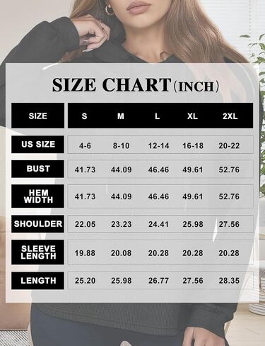 Women’s Lightweight Hoodie Sweatshirts Casual Waffle Knit Long Sleeve Drawstring Pullover Tops in Saudi Arabia
