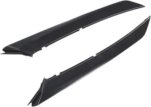 PIT66 Pair Front Bumper Grille Trim Molding Compatible with Toyota Camry SE XSE 2018-2022 5271306100, 5271206100, TO1047105, TO1046105 Painted Gloss Black in Saudi Arabia