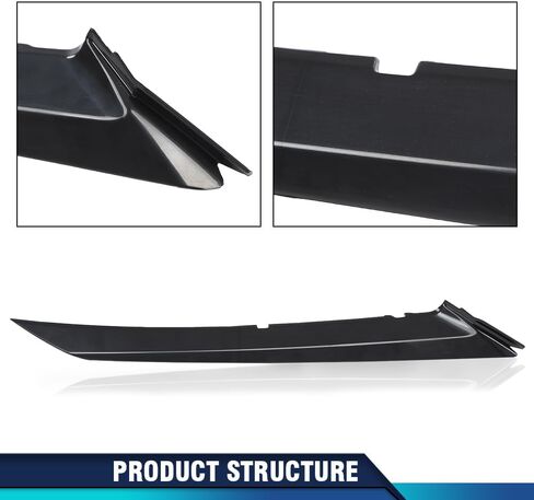 PIT66 Pair Front Bumper Grille Trim Molding Compatible with Toyota Camry SE XSE 2018-2022 5271306100, 5271206100, TO1047105, TO1046105 Painted Gloss Black in Saudi Arabia