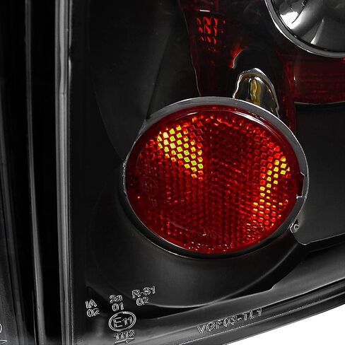 مصابيح خلفية سوداء من SPEC-D TUNING JDM متوافقة مع 2006-2009 Volkswagen Golf MK5 GTI Rabbit R32، مجموعة زوج يسار + يمين in Saudi Arabia