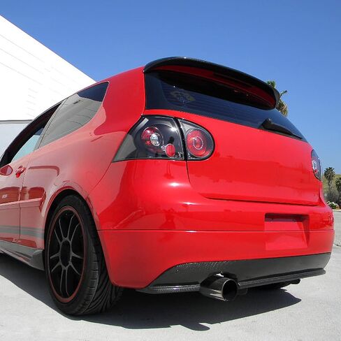 مصابيح خلفية سوداء من SPEC-D TUNING JDM متوافقة مع 2006-2009 Volkswagen Golf MK5 GTI Rabbit R32، مجموعة زوج يسار + يمين in Saudi Arabia