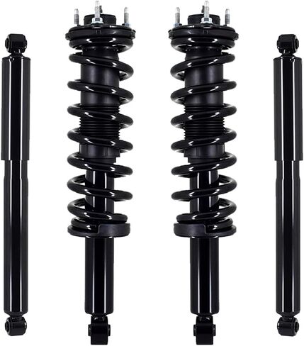 PM Auto Set 4 Front Quick Complete Strut-Coil Spring-Rear Shock For 2015-2022 Chevrolet Colorado RWD Gas in Saudi Arabia
