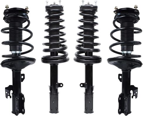 Detroit Axle - 4 Struts for 2002-2003 Toyota Camry Lexus ES300, Complete Strut & Spring Assembly Front and Rear Replacement in Saudi Arabia