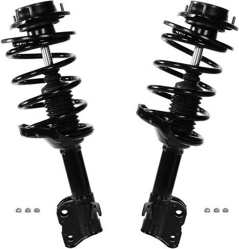 Detroit Axle - 2 Front Struts for 2010 2011 2012 Subaru Legacy, Struts with Coil Spring Complete Struts Shocks Assembly Replacement Suspension in Saudi Arabia