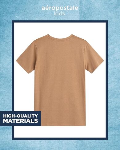 Aeropostale Boys Graphic Tees - Crewneck Pullover Shirt Shirt Tops Tops Kids Youth Graphic Tee for Boys (الحجم: 8-16) in Kuwait