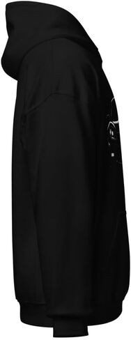 C6 Corvette Hoodie – Blacked Out Front View Headlights Graphic | American Sports Car Pullover in Saudi Arabia