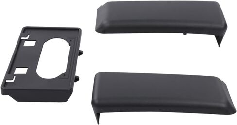CHEDA Front Bumper Guards Pads & License Plate Frame Bracket Compatible with Ford F150 2009-2014 9L3Z17E810B 9L3Z17A385A in Saudi Arabia
