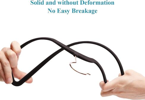 VECELO Premium Velvet Clothes Hangers Suit Heavy Duty (100 Pack)-Non Slip & Space-Saving with 12 Finger Clips & 2Tie Rack Excellent for Men and Women,Rose in Kuwait