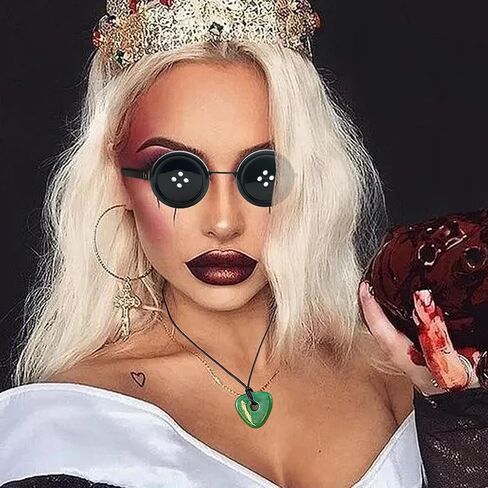 Button Eyes Glasses Costume Accessories Merchandise Cosplay Party Gifts for Halloween Christmas Fans Women Adult in Saudi Arabia