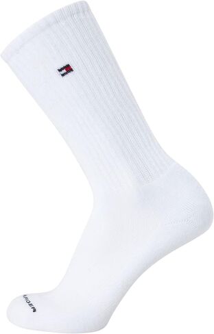 Tommy Hilfiger Men's Crew Socks - 5 Pack Performance Stretch Cushion Crew Socks - Athletic Socks for Men (Shoe Size: 7-12) in Kuwait