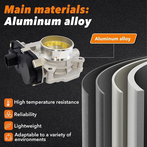 جسم الخانق الإلكتروني 977-593 BL3Z9E926A متوافق مع 2011-2016 Ford F150 Transit 250 350 HD Expedition، متوافق مع محرك Lincoln Navigator 2005-2017 [3.5 V6] فقط in Kuwait