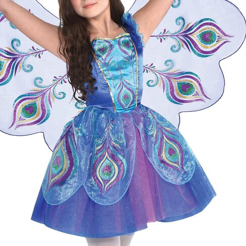 Pretty Peacock Costume For Women - Small 4 To 6 - Multicolor - 1 Set in Saudi Arabia