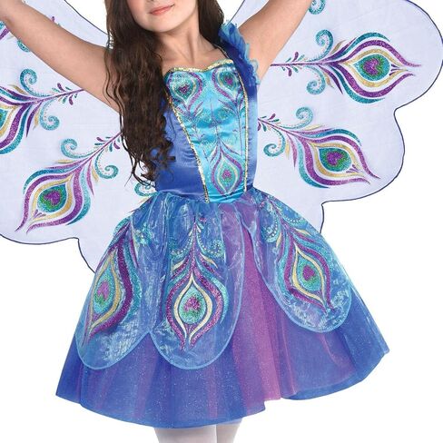 Pretty Peacock Costume For Women - Small 4 To 6 - Multicolor - 1 Set in Saudi Arabia