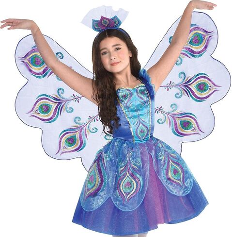 Pretty Peacock Costume For Women - Small 4 To 6 - Multicolor - 1 Set in Saudi Arabia