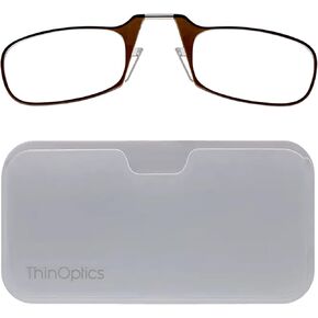 حافظة ThinOptics Universal Pod + نظارات قراءة مستطيلة in Kuwait