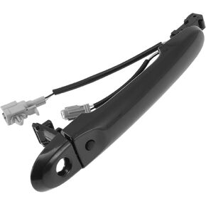 Front Passenger Side Car Exterior Door Handle for Nissan Versa 2013-2019 Black ABS 1 Set No.806403WC2A in Saudi Arabia