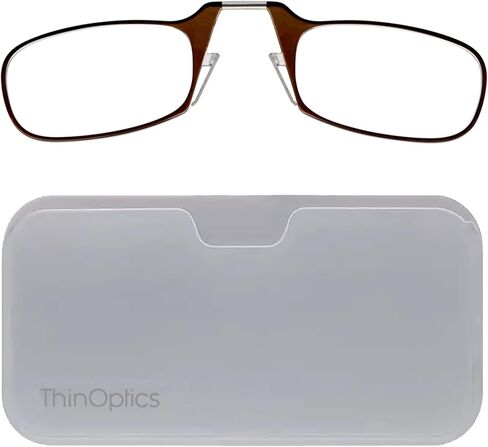حافظة ThinOptics Universal Pod + نظارات قراءة مستطيلة in Saudi Arabia