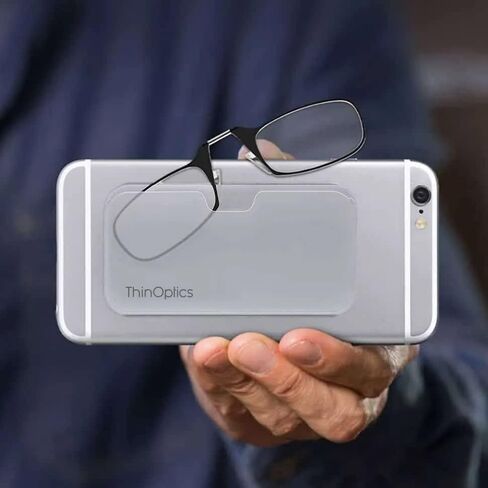 حافظة ThinOptics Universal Pod + نظارات قراءة مستطيلة in Saudi Arabia