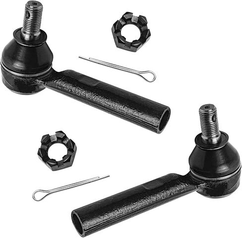 Detroit Axle - Front 10pc Suspension Kit for 2003-2009 Toyota 4Runner FJ Cruiser Lexus GX470, 2 Lower Ball Joints 2 Sway Bars 4 Inner Outer Tie Rods 2 Boots 2004 2005 2006 2007 2008 Replacement in Saudi Arabia