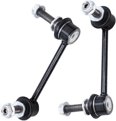 Detroit Axle - Front 10pc Suspension Kit for 2003-2009 Toyota 4Runner FJ Cruiser Lexus GX470, 2 Lower Ball Joints 2 Sway Bars 4 Inner Outer Tie Rods 2 Boots 2004 2005 2006 2007 2008 Replacement in Saudi Arabia