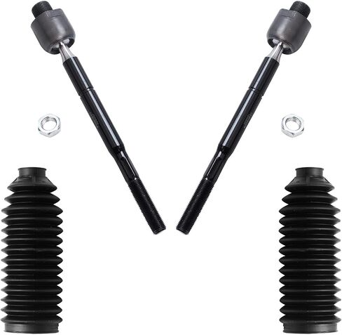 Detroit Axle - Front 10pc Suspension Kit for 2003-2009 Toyota 4Runner FJ Cruiser Lexus GX470, 2 Lower Ball Joints 2 Sway Bars 4 Inner Outer Tie Rods 2 Boots 2004 2005 2006 2007 2008 Replacement in Saudi Arabia