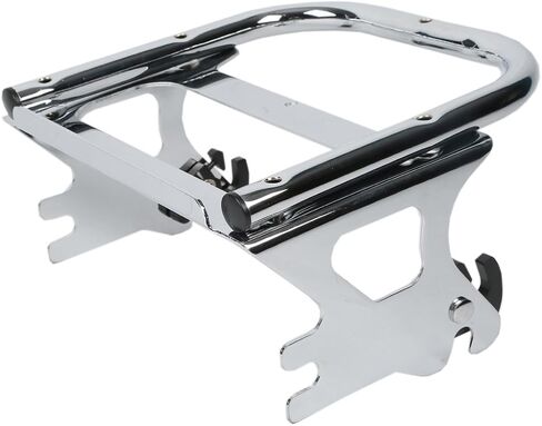 TCMT Detachable Two-up Trunk Mounting Luggage Rack Fits For Harley 1997-2008 Touring CVO Road King Street Glide Road Glide Electra Glide Pack in Saudi Arabia