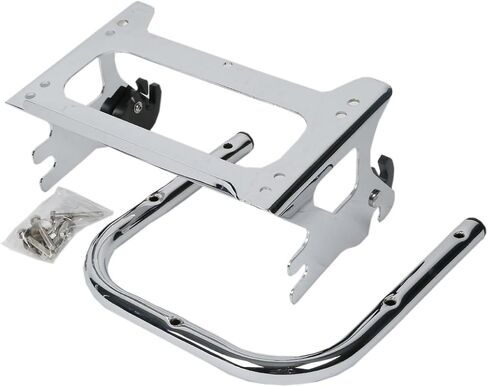 TCMT Detachable Two-up Trunk Mounting Luggage Rack Fits For Harley 1997-2008 Touring CVO Road King Street Glide Road Glide Electra Glide Pack in Saudi Arabia