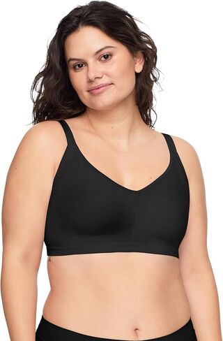 Warner's Women's Easy Does It Underarm Smoothing with Seamless Stretch Wireless Lightly Lined Comfort Bra RM3911A, Lilac in Kuwait