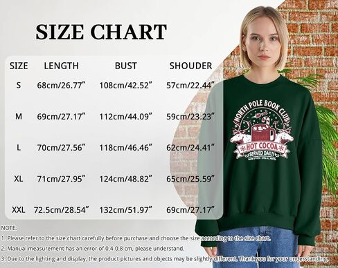 Christmas Book Sweatshirt for Women North Pole Book Club Pullover Holiday Bookworm Teacher Sweater in Saudi Arabia