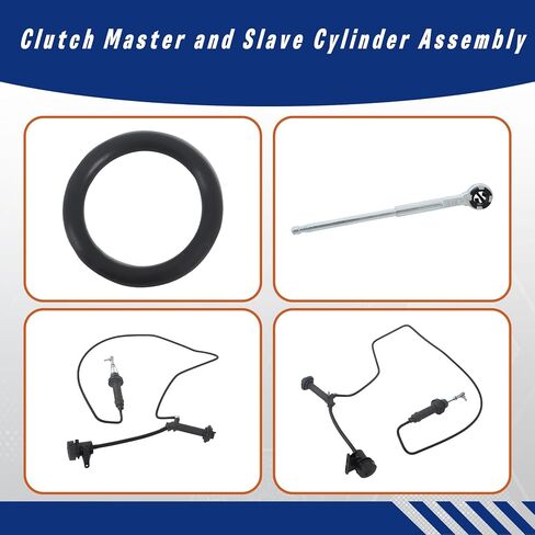 GXYWADY Clutch Master and Slave Cylinder Assembly Replacement for F650 F750 in Saudi Arabia
