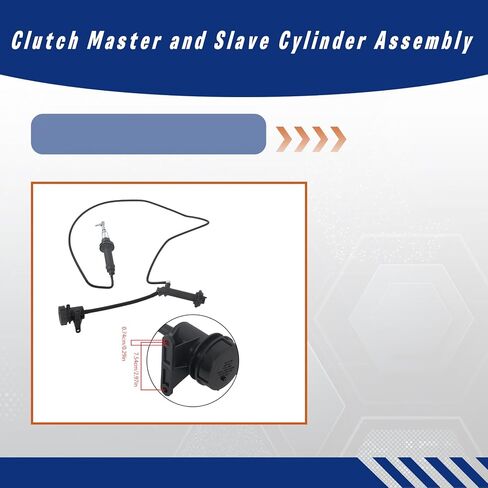 GXYWADY Clutch Master and Slave Cylinder Assembly Replacement for F650 F750 in Saudi Arabia