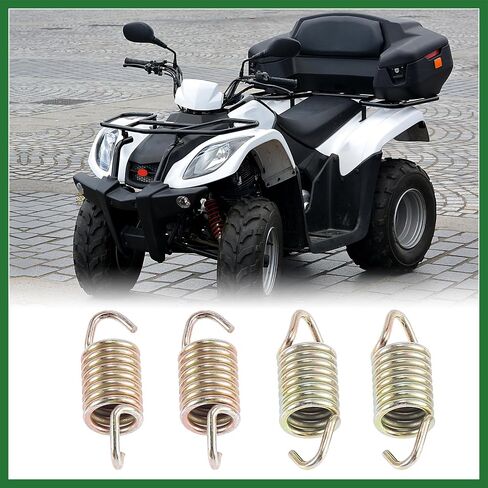 Motoforti 4pcs ATV Exhaust Spring for Polaris Sportsman ETX 400 500 Magnum Hawkeye for Ranger Long-lasting in Saudi Arabia