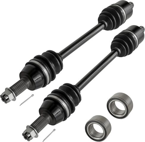 Caltric Front Left and Right Cv Joint Axle with Bearing Compatible with Polaris Rzr 800 Efi 2008-2014 in Saudi Arabia