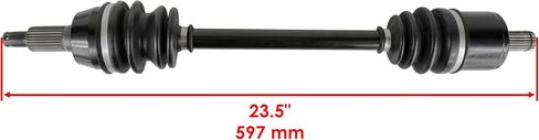 Caltric Front Left and Right Cv Joint Axle with Bearing Compatible with Polaris Rzr 800 Efi 2008-2014 in Saudi Arabia