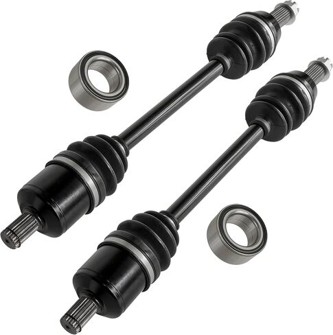 Caltric Front Left and Right Cv Joint Axle with Bearing Compatible with Polaris Rzr 800 Efi 2008-2014 in Saudi Arabia