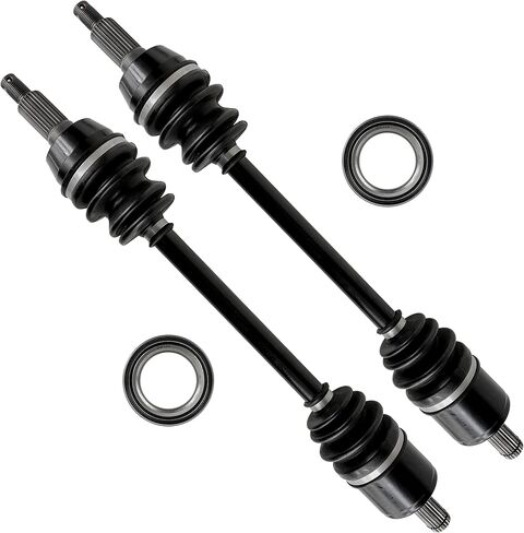 Caltric Front Left and Right Cv Joint Axle with Bearing Compatible with Polaris Rzr 800 Efi 2008-2014 in Saudi Arabia