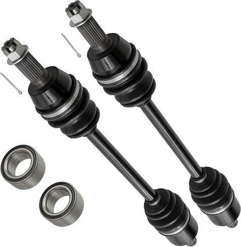 Caltric Front Left and Right Cv Joint Axle with Bearing Compatible with Polaris Rzr 800 Efi 2008-2014 in Saudi Arabia