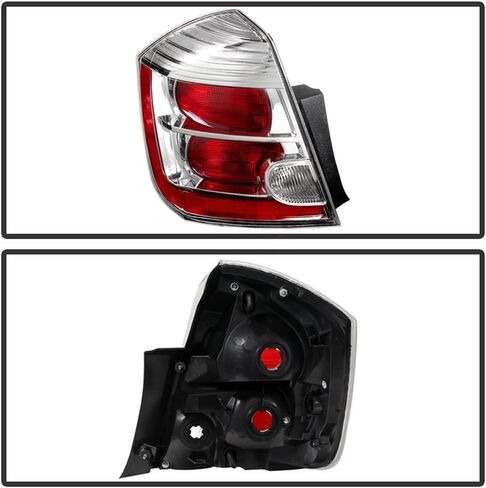 ACANII - For 2010-2012 Nissan Sentra Tail Lights Brake Lamps Replacement 10 11 12 Left+Right Set in Saudi Arabia