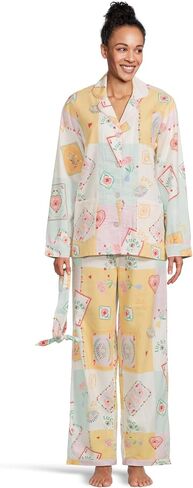 PJ Salvage womens Flannel Pj Set With Headband in Saudi Arabia